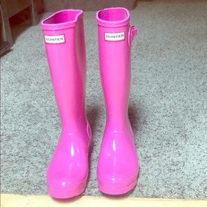 Girls Hunter rain boots